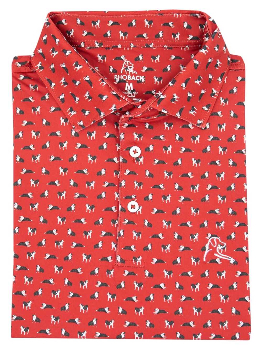 Rhoback Men's The Dawg Performance Polo Shirt